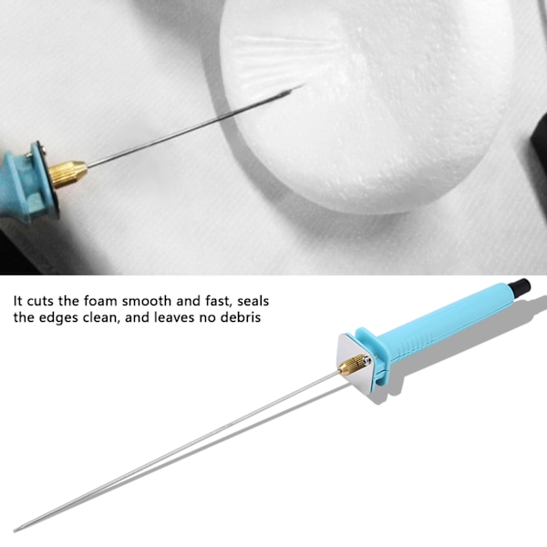 Artisan's Delight: 24W Elektrisk Varmtrådsskärare, Skum Polystyren Skulpteringsverktyg för DIY Skumskärning, Styrofoam Skärande Varm Penna med Rena Snitt
