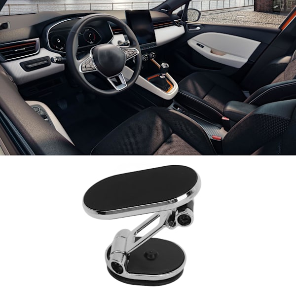 Magnet Telefonhållare för Bil Magnetisk Fäste 360° Rotation Universal Instrumentbräda Telefonhållare för Fordon Silver