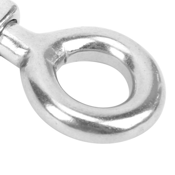 2PCS M12 Rostfritt Stål 304 Hook Eye Spännskruv Justera Kedja Rigging Wire Rope Spänning