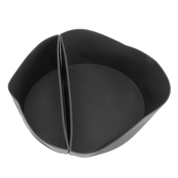 6QT Silikon Slow Cooker Liners Återanvändbara läckagesäkra 2 i 1 Slow Cooker Divider Liner Kökstillbehör för hem Grå