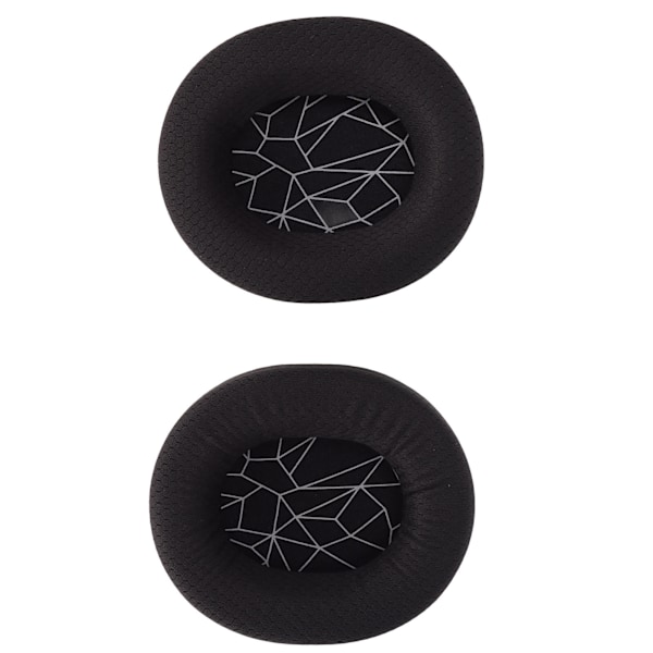 Öronkuddar för hörlurar, uppgraderade, hög elasticitet, ersättning för SteelSeries Arctis 3/5/7, vit siden