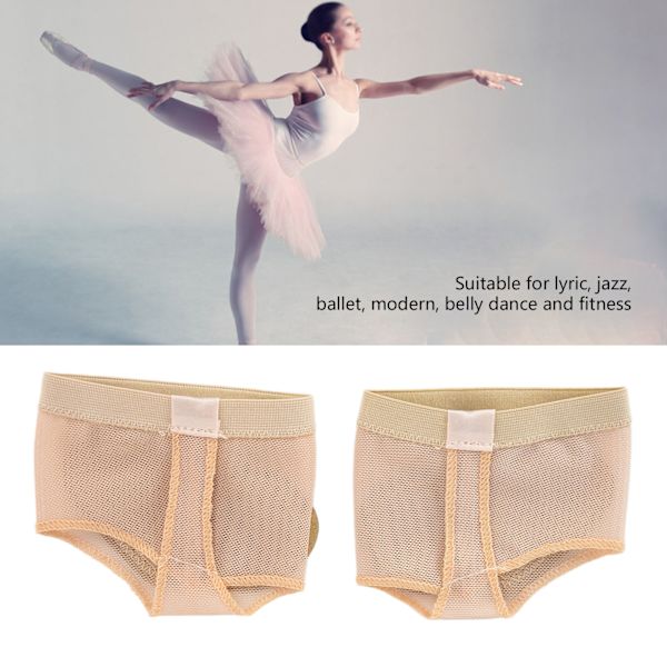Balett magdans strumpor andningsbart material mjukt slitstarkt bra elasticitet skyddande fotdyna XL / 40 ‑ 41 Yards