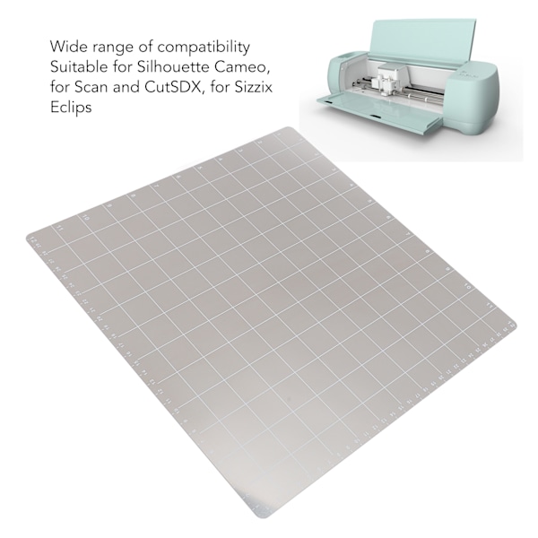 Skärmaskin Magnetisk Shim Professionell 30x30 cm Skärmaskin Matta för Silhouette Cameo för Scan and CutSDX för Sizzix Eclips