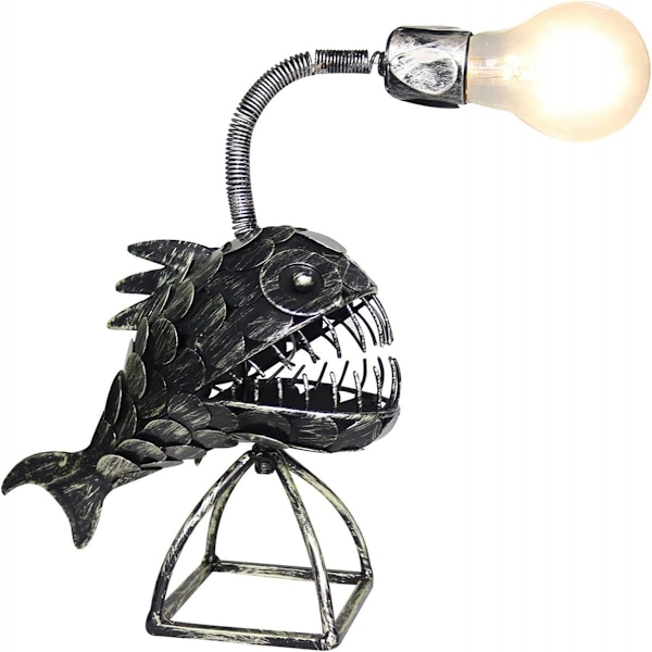 USB-lampor: Robotmodell-utseende med simulerade flamlåge-LED-lampor, perfekt för kreativa utrymmen