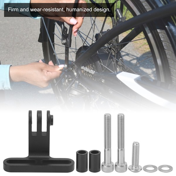 Cykelstyre Stam Montering Rack Aluminiumlegering Cykel Kamera Hållare för Gopro Bas