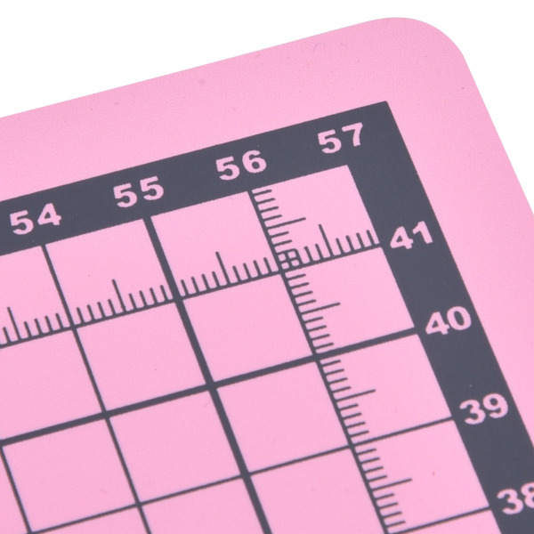 Bärbar hopfällbar A2 självreparerande skärmatta rutnät linje papper läder tyg hantverk carving pad rosa