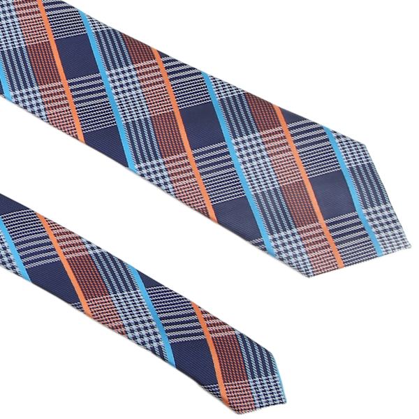 Herr slips ca 57,5 tum lång 3,1 tum bred polyester siden hög densitet klassisk stil herr slips för bröllop fest möte