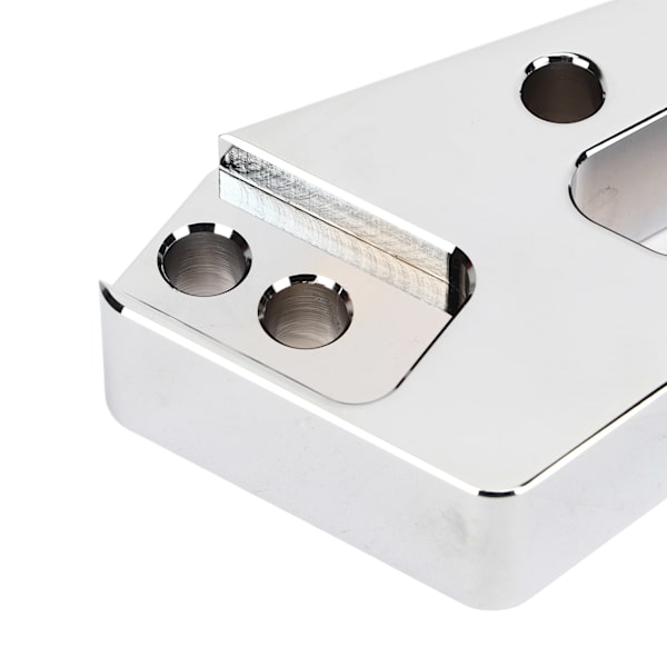 ServostyrningsPumpfäste Krompolerad Yta Ersättning för Chevy Small Block SBC Kort Vattenpump SWP Modell