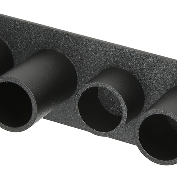 Pelare ljusstake 4 huvuden matt svart retro stil stark metall Halloween ljusstake för matsal dekoration