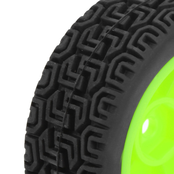 4 st 1/10 RC Flat Car Tyre Tire Ersättning Tillbehör för HSP / HPI High Speed RC Car Vert