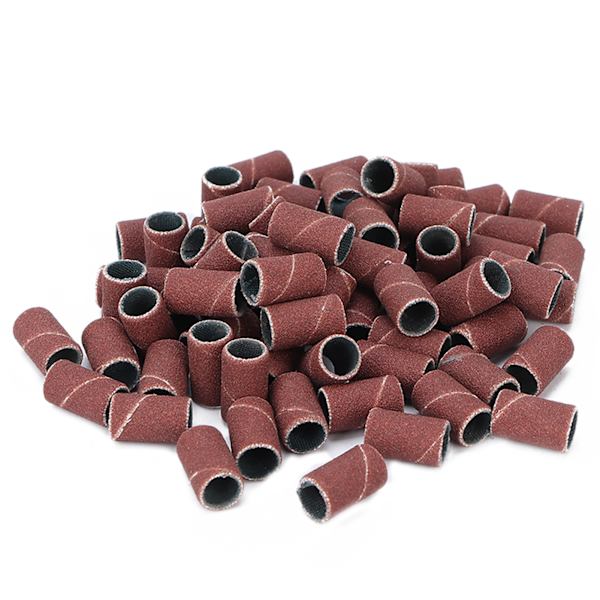 100 st slipband för naglar Pedikyr Manikyr Polering Ta bort död hud Nagelborrband 240#