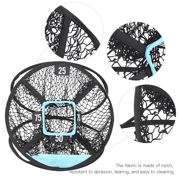 Golf Digital Cutter Practicing Net Multi‑distance Multi‑angle Swing Training Foldable