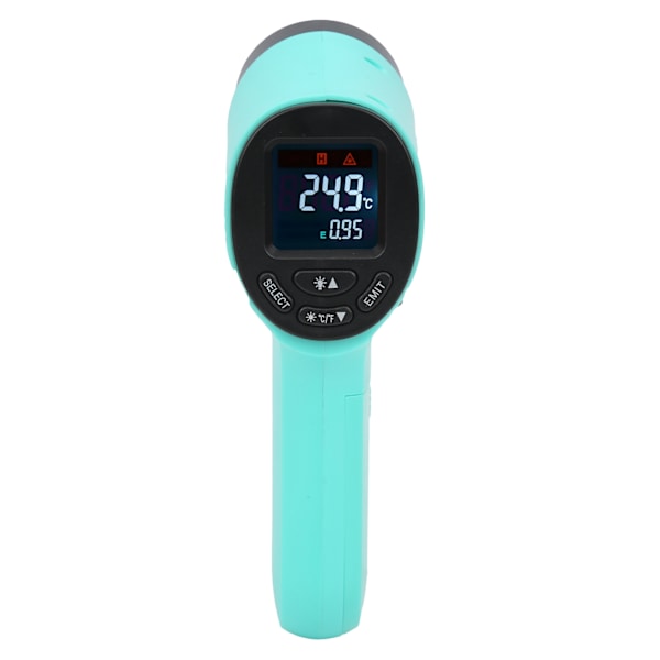 Temperaturmätare utan kontakt, infraröd, bärbar handhållen termometer HW550 (Grön)