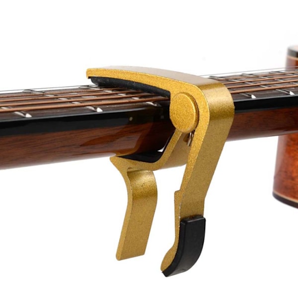 4 stycken Gitarrkapo av Aluminium, Universal, Akustisk och Klassisk Elektrisk Gitarr, Bas, Banjo, Violin, Mandolin, Ukulele Alla Typer Lättviktig