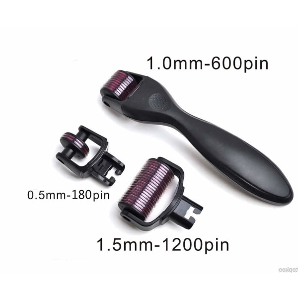 st derma roller 0,5 mm, microneedling roller med 540