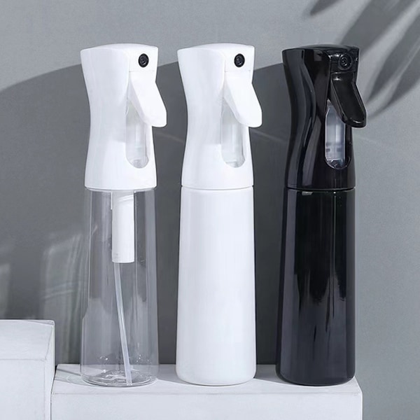 200 ml vattensprayflaska för frisör Återanvändbara lätta vattensprutor för hårstyling Transparent Transparent