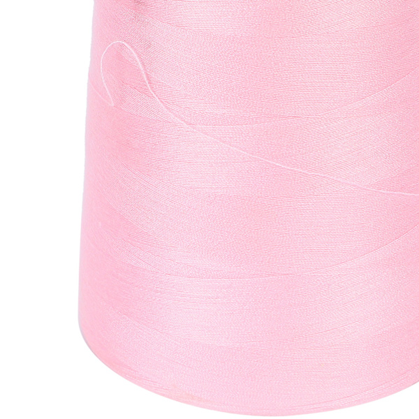 Sytråd 8000 meter Flerfärgade Polyestergarn för DIY Broderi Maskin Projekt 152 Rosa
