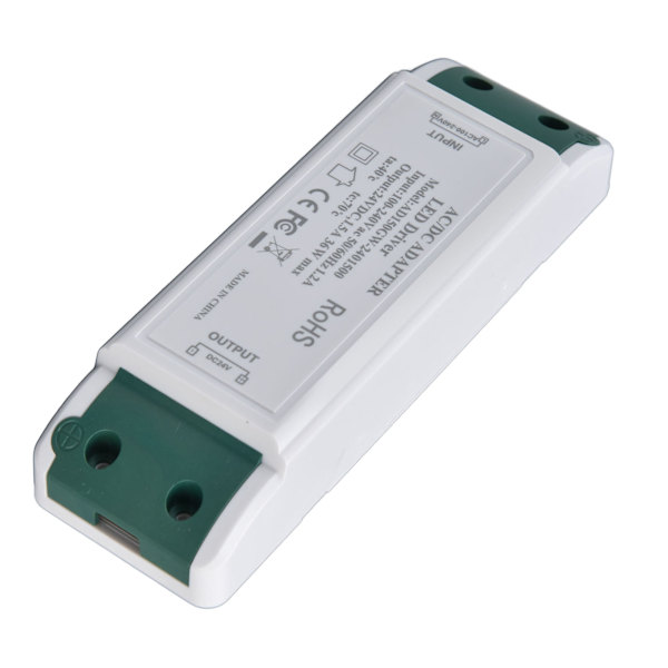 LED-drivrutin 24V DC 1,5A 36W LED-strömförsörjning Konstant ström 24V Transformator AC100‑240V