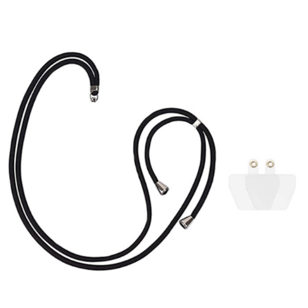 Fashionabelt Telefonhalsband, Justerbar Nylonrem för Handsfree-Bekvämlighet, Universell Smartphone-Kompatibilitet, Utdragbar Längd med