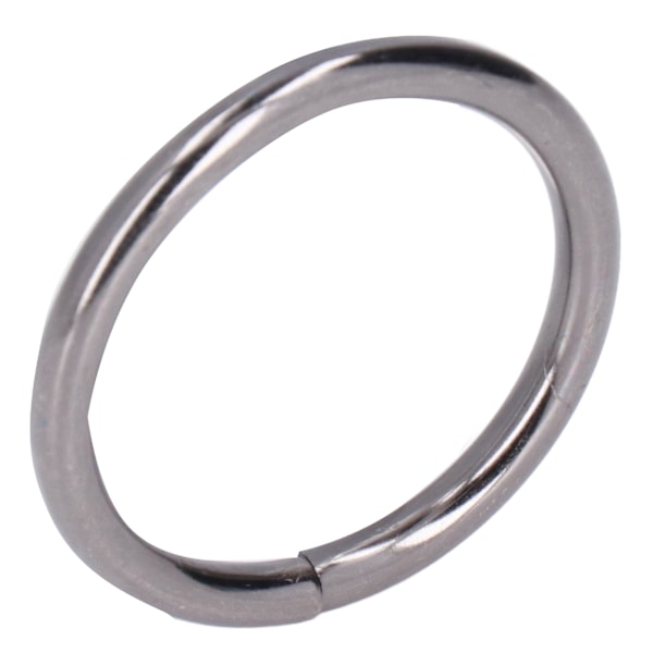 20 st metallringar 4x32mm järn robusta hållbara multifunktionella utsökta metall O-ringar grå