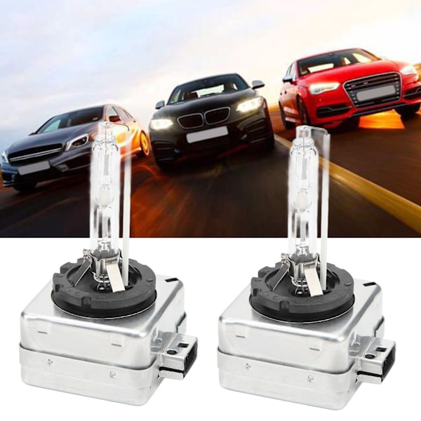 2 st Xenon HID D1S Strålkastarelampa 35W 3200LM 85407 85410 85415 Ersättning för G63 AMG