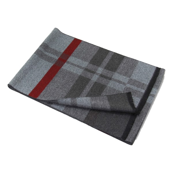 Lyxig mjuk och varm elegant premium kashmirscarf för män