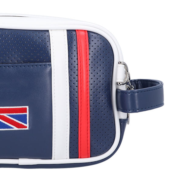 Golf Sport Tillbehör Förvaringsväska PU Läder Andningsbar Handväska Fodral Royalblue