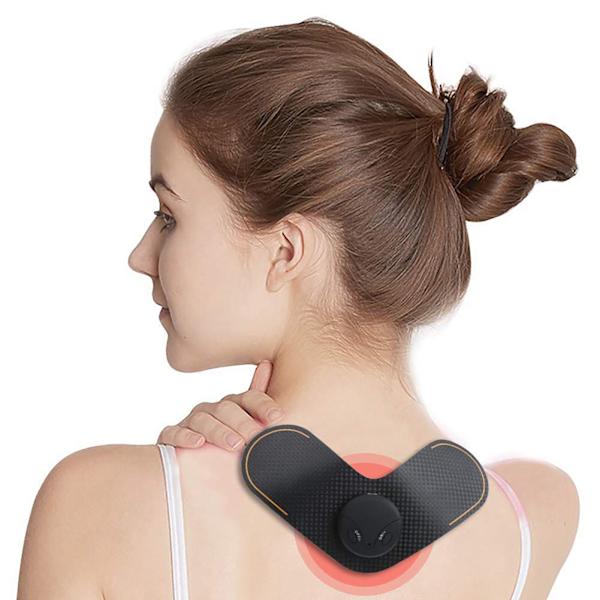 Multifunktionell trådlös elektrisk massageenhet USB-laddning axel nackmassage