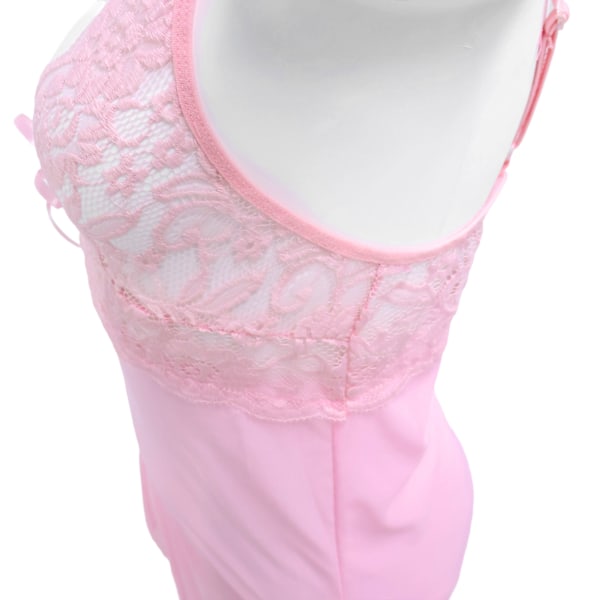 Sexiga Remmar-Pyjamas, Spets-Babydolls för Damer, Underklädes-Pyjamasset, Nattlinnen med V-ringning, Sexiga Klänningar, Minikjolar i Mesh-Spets, Sexig