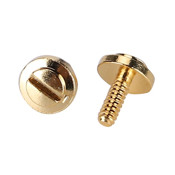 Klockfjäderstångsskruvtyp i rostfritt stål Fjäderstångsur Reparationsverktyg Tillbehör AB‑6036 Guld‑1,5