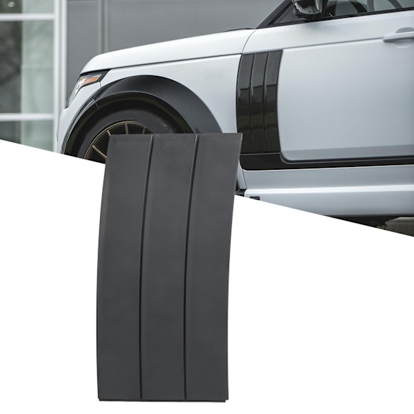 Främre Skärm Sido Ventil Grå Sido Skärm Ventiler Lamellgaller Dörr Luftventiler Skydd Formlist Trim för Range Rover L405 2013 till 2021 Vänster LR096540