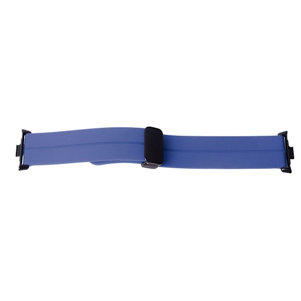 Klockarmband Silikon Magnetisk Vikbar Flexibel Vattentät Klockrem för Mi Band 8 Pro Blå