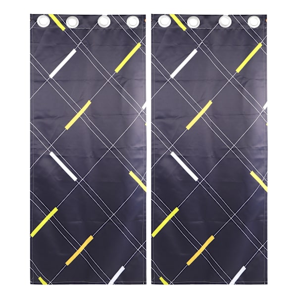 Moderna digitaltryckta mörkläggningsgardiner skuggfönsterdraperier för sovrum vardagsrum 213x183cm