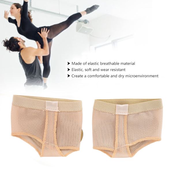 Balett magdans strumpor andningsbart material mjukt slitstarkt bra elasticitet skyddande fotdyna XL / 40 ‑ 41 Yards