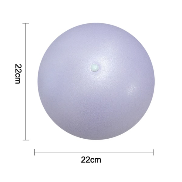 Mini träningsboll, 22 cm liten gymboll för yoga, pilates