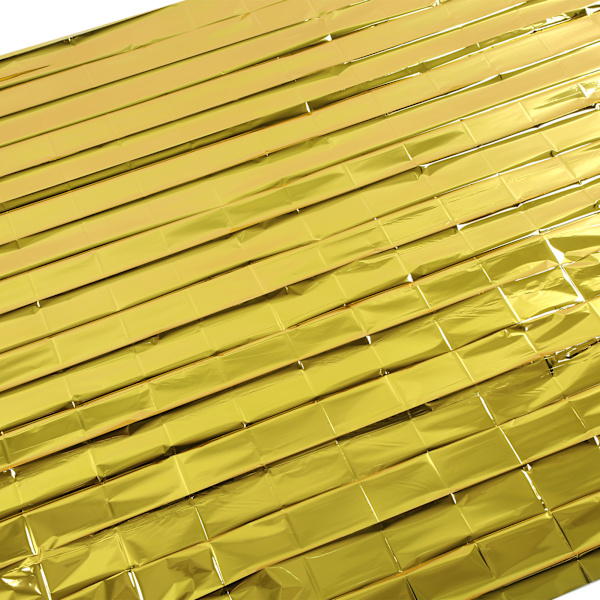 3PCS Nödfiltar Nödfiltar Guld Silver 2 Färg Reflekterande Termisk Filt Vattentät Nödsovsäckar 140x210cm
