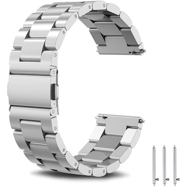 Elegant metallrem för kompatibel Galaxy Watch, rostfritt stål ersättningsband, premiumkvalitet och unik design, moderiktig textur för din