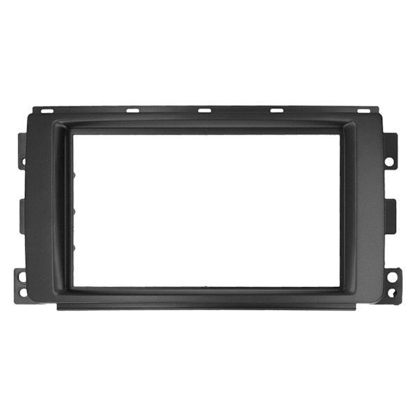 2Din Bilstereo Radio Fascia CD Instrumentbräda Panel Ommöblering Trim Ersättning för SMART ForTwo 2007‑2010