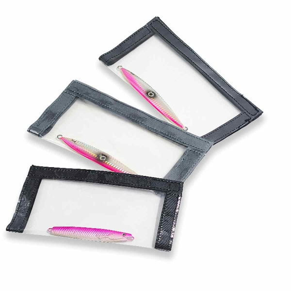 Transparent PVC Fiske Krok Skyddsväska Fiske Bete Fodral Fiske Tillbehör