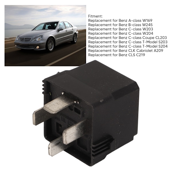 Elektrisk säkringsboxrelä A0025427219 Multifunktionell luftfjädring kompressor bränslepumpsrelä för A B C-klass