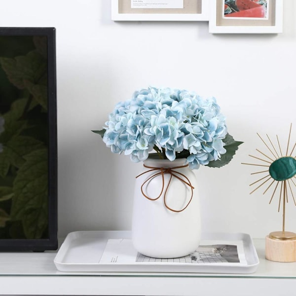 5 st. Simulering hortensia blå