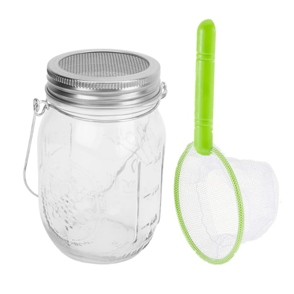 Bug Catcher Leksaker Bug Catcher Kan Bug Trap Nät Bug Catcher Set Bug Container Kit för Pojkar Flickor Gåvor