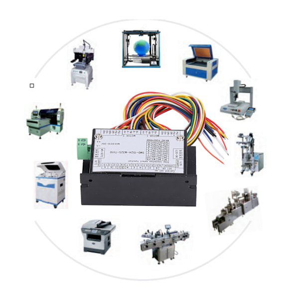 Steppermotor-drivrutin 4-fas 5-tråds unipolär höghastighetsmotorstyrenhet SMD1524M32STV10