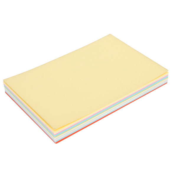200 st Färgglada Kort 15 x 10 cm Utskrivbara Tomma Kort Pärlemorskimrande Papper DIY Målning Vykoart
