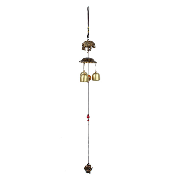 Vindklockor Metallklocka Djurform Heminredning Utomhus Dekoration (#02)