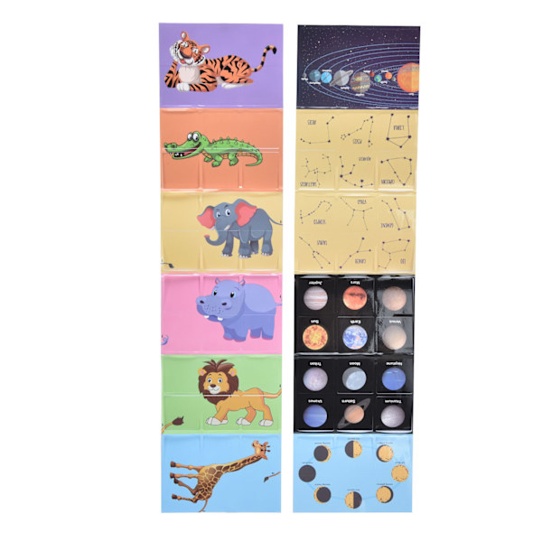 Magnetiska pusselblock för barn, leksak, mixa och matcha block, pedagogisk staplingsmagnet, byggleksak, dinosauriefordon