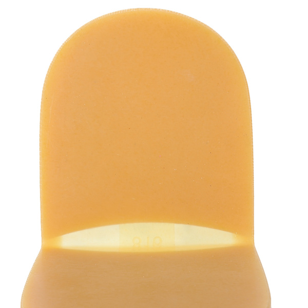 Naturlig gummi manuell skoreparation verktyg halkfri klackdel tyst fixering sula (gul)
