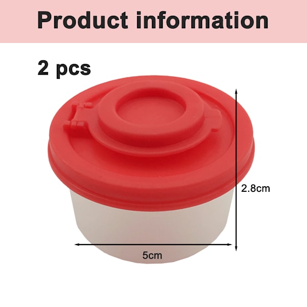 Kompakta salt- och pepparkar, resekompanjon för utomhusäventyr, fuktsäker transparent miniset, återanvändbar lufttät plastdispenser,
