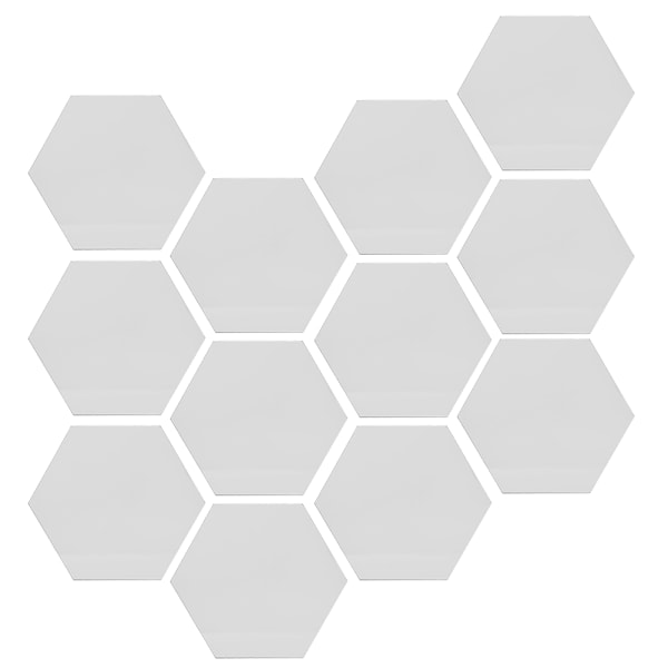 Hexagon Dekorativa Akustikpaneler, Självhäftande Akustikpanel för Mångsidig Ljudisolering, Högdensitets Ljudisolerande Vaddering för Hem &