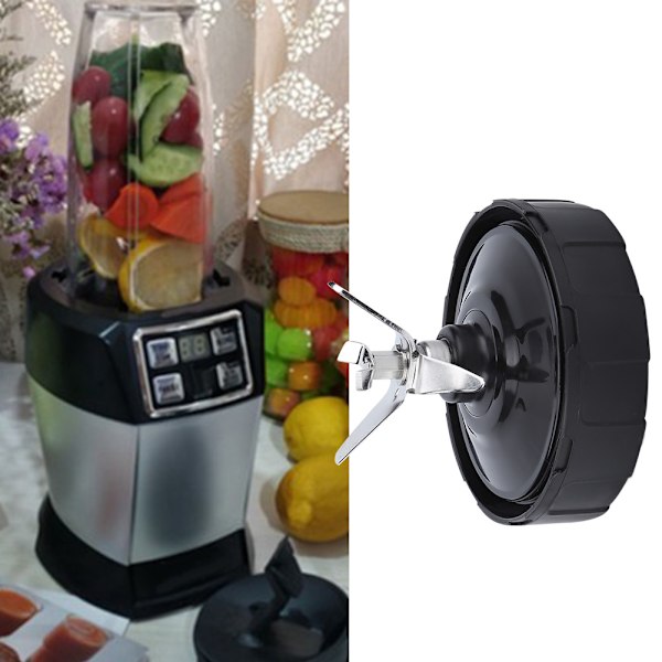 Extraktorblad för Ninja Blender, Ersättningsdel 7 Fenor Rostfritt Stål för Jämna Blandningar, Enkel Montering och Diskmaskinsäker, Hög Kvalitet